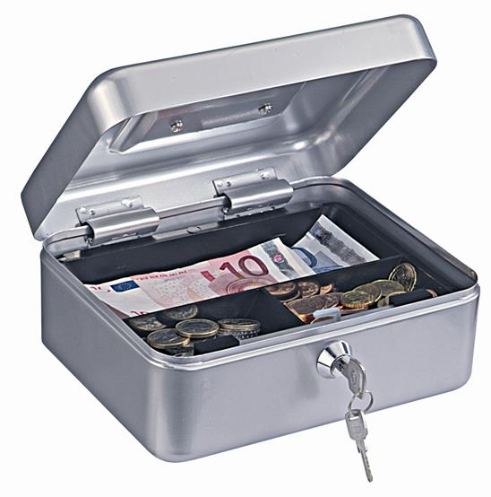Pokladna cash VAMA-2 stříbrná