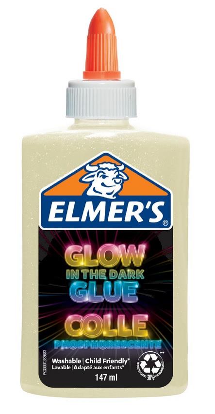 Lepidlo ELMER'S Glow in Dark 147 ml - béžové