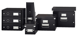 Kolekce krabic Click & Store  -  zásuvkový box / 3 zásuvky / 28 x 6 x 28,2 x 35,8 cm