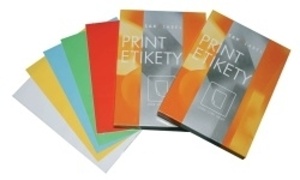 Print etikety A4 pro laserový a inkoustový tisk - 70 x 36 mm (24 etiket/ arch) červená