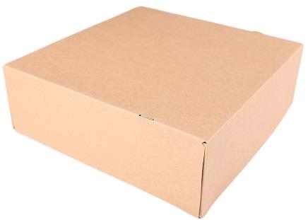 Dortová krabice KRAFT - 22 x 22 x 10 cm