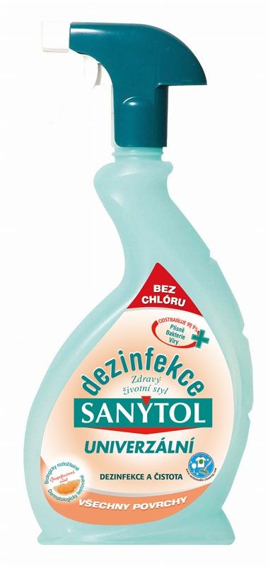 Sanytol univerzální čistič - 500 ml s rozprašovačem / grep