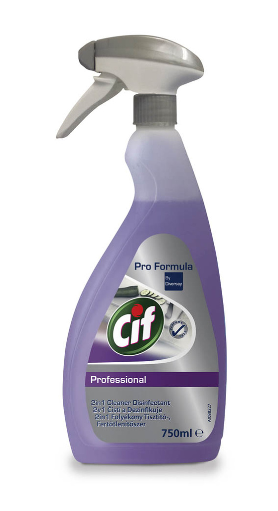 Cif Professional čistič / dezinfekce - 750 ml s rozprašovačem